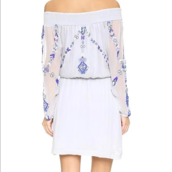 ❤️Parker -Beaded Off Shoulder Embellished Boho dress - Picture 2 of 6